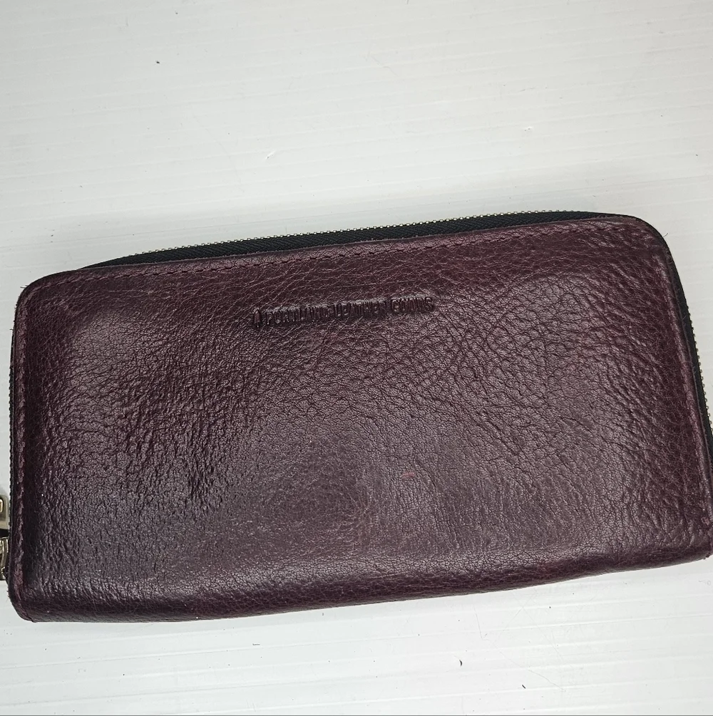 Portland Leather Goods Burgundy Wallet